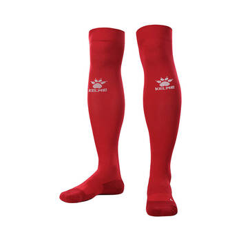 Kelme Sport Full-Length Football Soccer Grip Socks Anti Slip Red/White