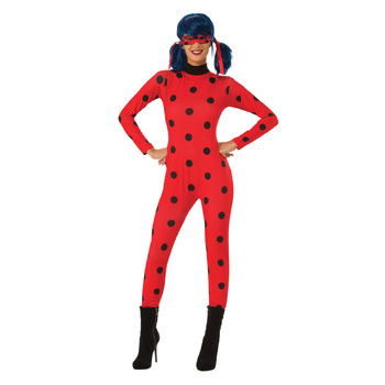 Miraculous Ladybug Miraculous Ladybug Adult Womens Dress Up Costume - Size L