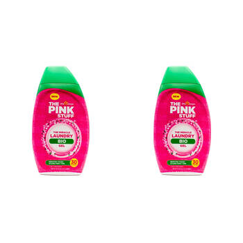2PK The Pink Stuff 900ml Laundry Gel Miracle Laundry Bio Stain Remover Clean