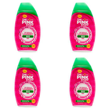 4PK The Pink Stuff 900ml Laundry Gel Miracle Laundry Bio Stain Remover Clean