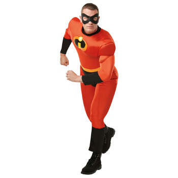 Disney Pixar Mr Incredible 2 Deluxe Dress Up Costume - Size Standard