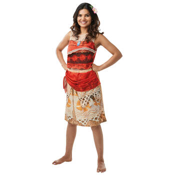 Disney Moana Deluxe Adult Womens Dress Up Costume - Size S