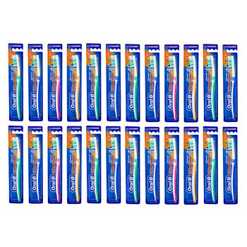 24x Oral B Ultra Clean Soft Assorted Toothbrush Dental Care