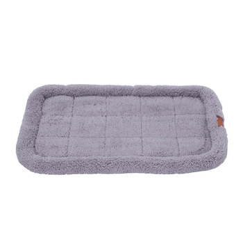 Paws & Claws Sherpa Crate & Carrier Mattress 90x57cm - Grey