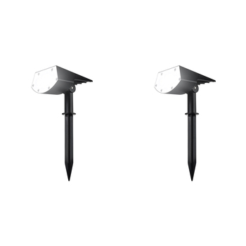 2PK 25th Hour 2in1 Solar Landscape LED Light 31cm