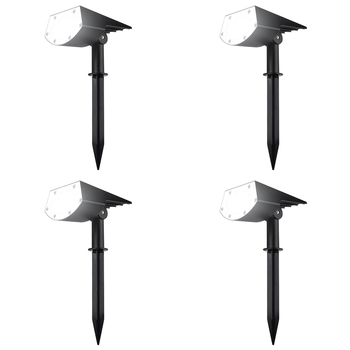 4PK 25th Hour 2in1 Solar Landscape LED Light 31cm