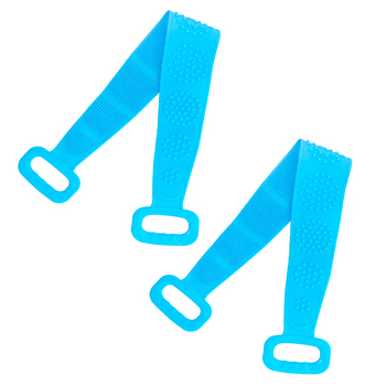 2PK Loraine Body Bath Scrubber Blue