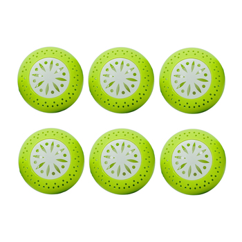 6pc Innobella Eco Fridge Balls Food Freshening Green