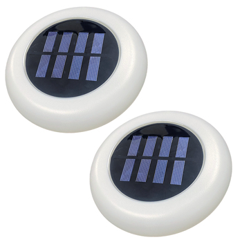 2pc 25th Hour Colour Changing Solar Pathway Lights Outdoor/Waterproof