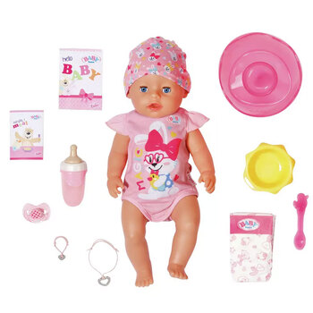 Baby Born Magic Girl Doll 43cm - Blue Eyes