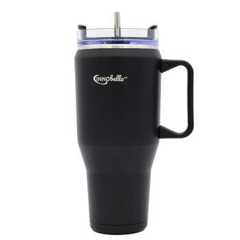 Innobella Tumbleroo 1200ml Stainless Steel Insulated Cup Black