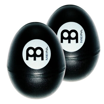 2pc Meinl Percussion Egg Shaker HC Smooth/Crystal Clear