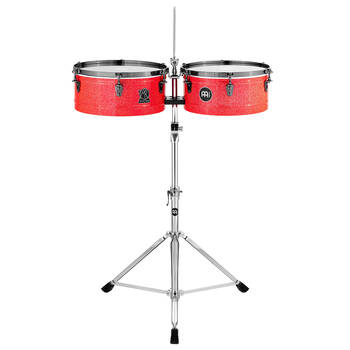 Meinl Manolito Rodriguez Timbales 14 & 15 Inch - Atomic Red