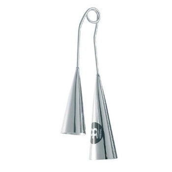 Meinl Percussion Large A-Go-Go Bell Steel Finish w/ Clamp