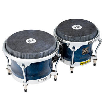 Meinl Kachiro Thompson Bongo 7 & 8 1/2 Inch - Blue Wave