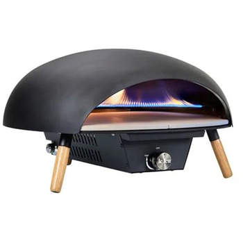 Le Feu Outdoor Turtle Pizza Oven 30x47.7cm - Black