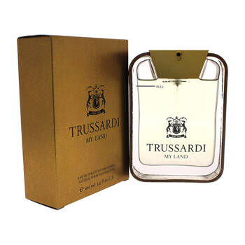 Trussardi My Land Eau De Toilette Men's Fragrance 100ml - Gold