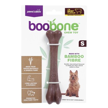 Paws & Claws BooBone Small Chew Toy - Assorted Flavour