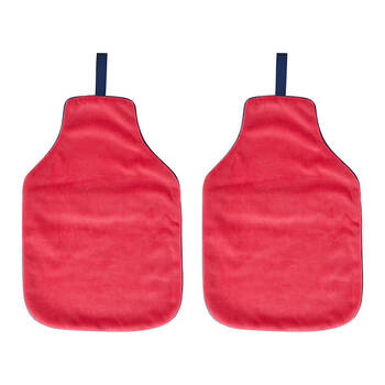2PK Annabel Trends Cosy Luxe Velvet Hot Water Bottle Cover 37cm Pink Crush