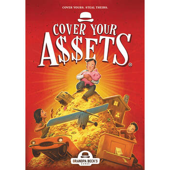 Grandpa Beck's Games Cover Your Assets Kids Tabletop Card Game 8y+