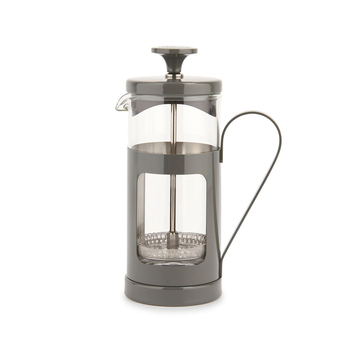 La Cafetiere Monaco 3-Cup 350ml SS/Glass French Press - Cool Grey