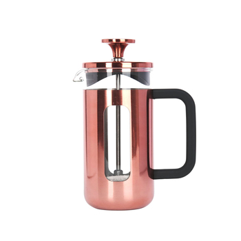 La Cafetiere Pisa 3-Cup 350ml Stainless Steel/Glass French Press - Copper