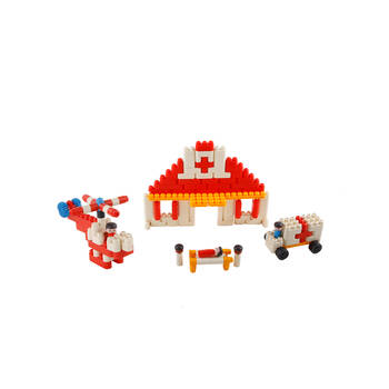 181pc Poly M Hospital Block Set Role-Play Pretend Playset Kids/Children - 3y+