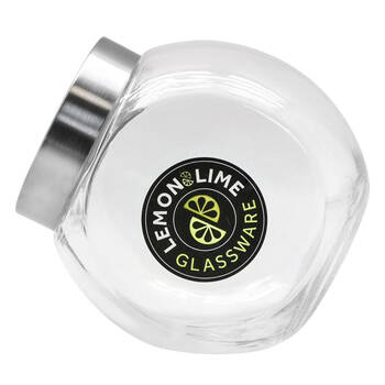Lemon & Lime 2L Glass Tilt Jar