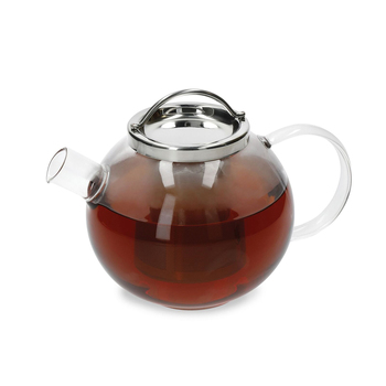 La Cafetiere 22cm Darjeeling Borosilicate Glass 4-Cup Teapot w/ Infuser