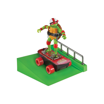 TMNT MM Movie Build'n Shred Skatepark And Action Figure - Raphael 4y+