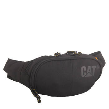 Caterpillar Men's CAT Lava Waist Bag Adjustable Strap Casual 33x14cm Black