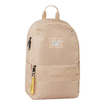 Caterpillar Men's Combat Gobi Light Backpack Adjustable Strap 43.5x29.5cm Sand