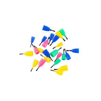 Tacco Finger Paint Brush Pack of 24 Painting Art & Craft Kids/Children - 3y+