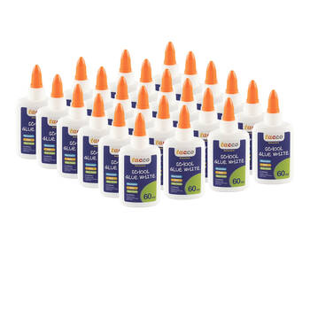 24pc Tacco White School PVA Glue Craft Adhesive Art & Kids/Children - 3y+
