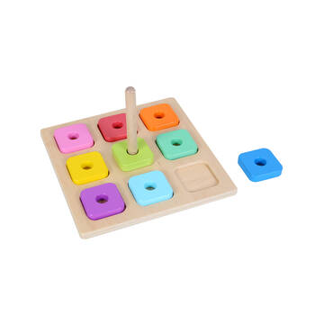 Educare Coloured Stacking Rings Motor Skills Toy Kids/Children - 3y+