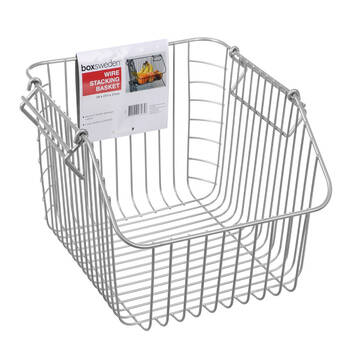Boxsweden Wire Stacking Basket - Assorted