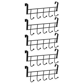 5PK Boxsweden 5 Hook Over Door Hanger