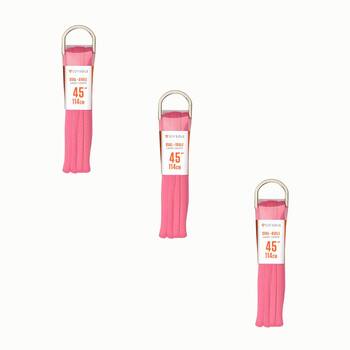 3PK SofSole Athletic Oval Sport Shoe 45" Laces - Pink
