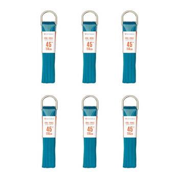 6PK SofSole Athletic Oval Sport Shoe 45" Laces - Blue