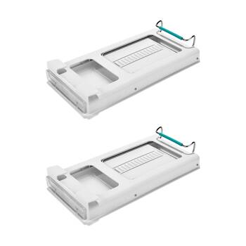 2PK Joseph Joseph FridgeStore Under-Shelf Can Dispenser Fridge Organisation