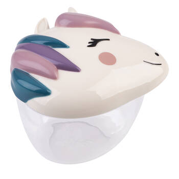Melii Luxe 3D Animal Leak-Proof Snack Container Lunch Box 232ml Unicorn