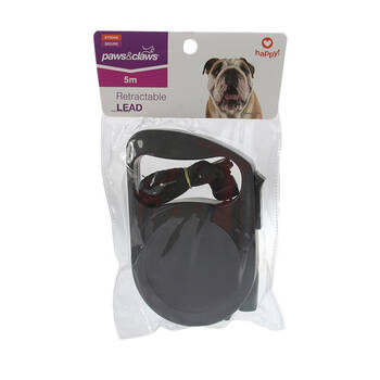 Paws & Claws 5m Retractable Dog Lead