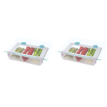 2PK Joseph & Joseph FridgeStore 31cm Under-Shelf Storage Drawer