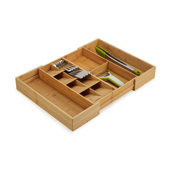 Joseph Joseph DrawerStore Bamboo Expanding Cutlery Organiser 40cm