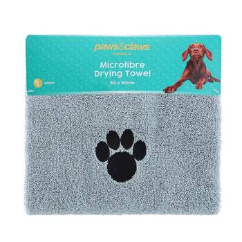 Paws & Claws 60x90cm Microfiber Drying Towel