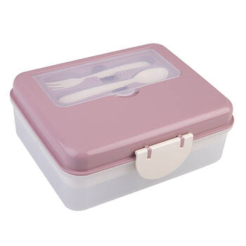 Melii Luxe 2-Tier Bento Box Food Container w/ 6 Compartments Girls 3y+