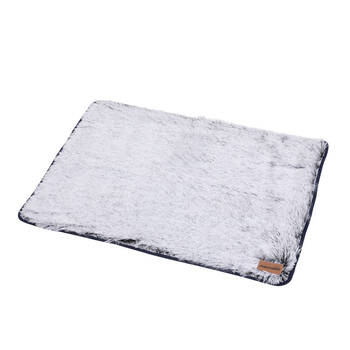 Paws & Claws 70cm x 100cm Calming Plush Blanket - Grey
