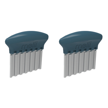 6pc Melii Luxe Assorted Blades  Crinkle Cutters Boy