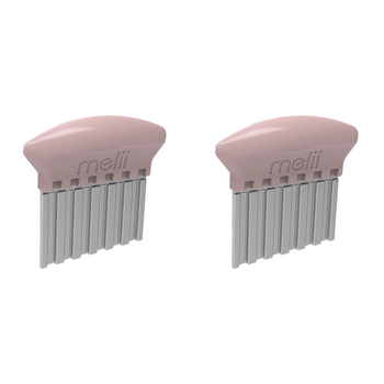 6pc Melii Luxe Assorted Blades Crinkle Cutters Girl