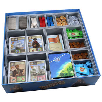 Folded Space Game Box Inserts Organiser For Maracaibo RPG